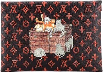 Louis Vuitton Grace Pouch Women's bags Brown Canvas New