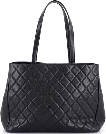 Chanel Business Affinity Tote Women's bags Large Black Quilted New
