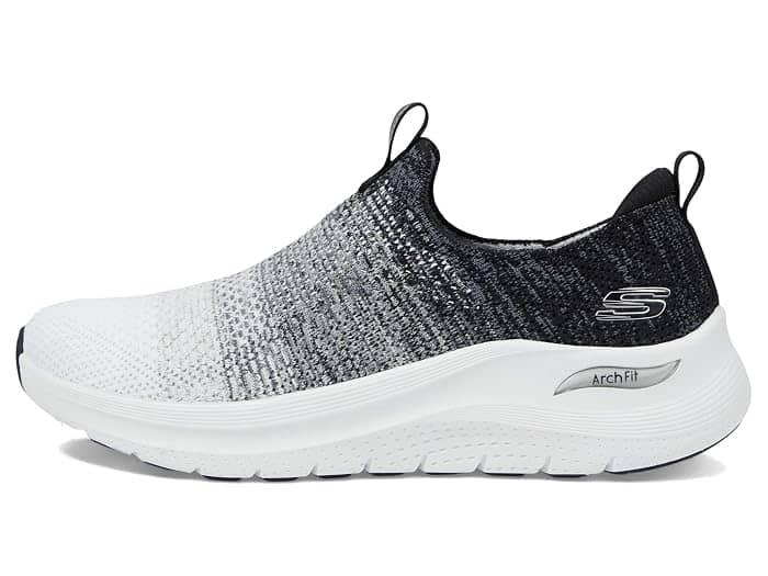 Skechers Arch Fit 2.0 Sneaker White Full Size Run New