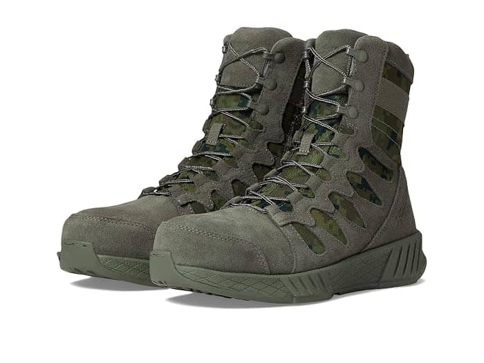 Reebok Floatride Energy Tactical EH Comp Toe Sneaker Green Full Size Run New