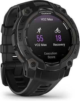 Garmin Instinct 3 – 50 mm, AMOLED Smartwatches Gray 50mm New