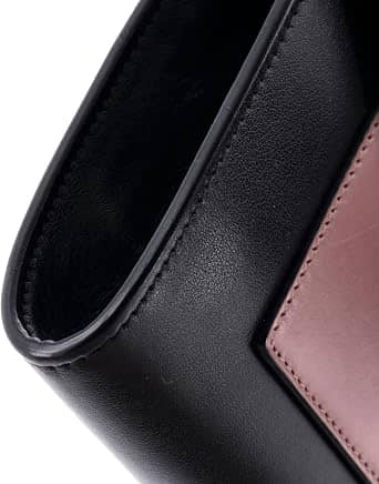 Celine Envelope Shoulder Bag Women's bags Small Black Leather New