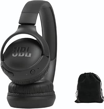 JBL JBLTune570-Pouch Headphones & Earbuds Black New
