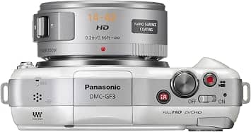 Panasonic LUMIX GF3XW Digital Cameras White New w/ 14-42mm Kit