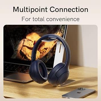 QCY H3 Headphones & Earbuds Blue New
