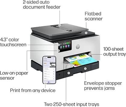 HP OfficeJet Pro 9135e Printers New