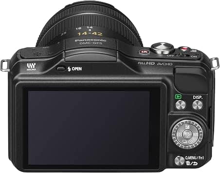 Panasonic LUMIX GF5KK Digital Cameras Black New w/ 14-42mm Kit