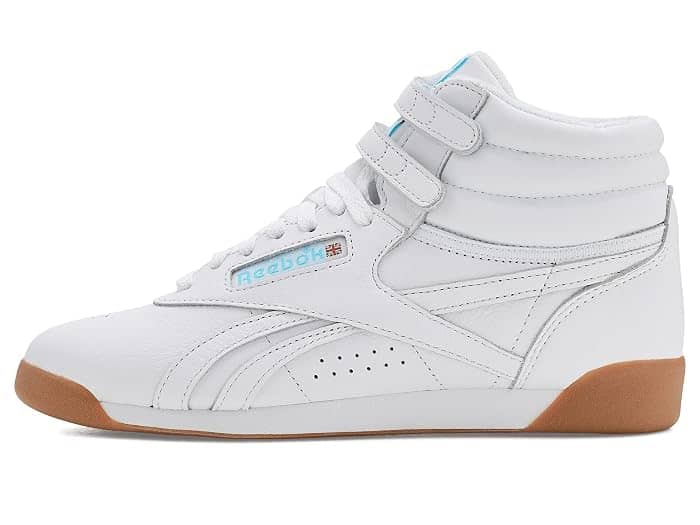 Reebok Freestyle Hi Sneaker White Full Size Run New