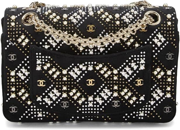 Chanel 2.55 Reissue Shoulder Bag Women's bags Black Aged Calfskin So Black New