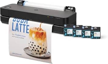 HP DesignJet T210 24-inch with Extra Ink & 2-year Warranty Printers New