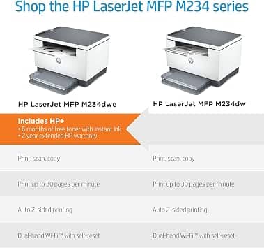 HP MFP M234dwe Printers Refurbished - Excellent