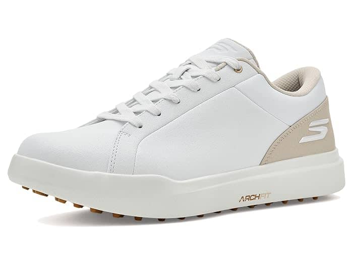 Skechers Drive 6 Relaxed Fit Spikeless Sneaker Gray New