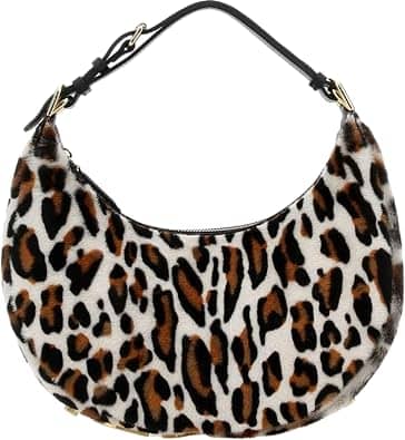 Fendi Fendigraphy Shoulder Bag Women's bags Nano White Shearling New