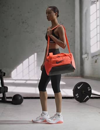 Nike Brasilia Duffel Women's bags Orange X-Small New Unspecified 100% Polyester 25L
