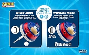 eKids SO-B52 Headphones & Earbuds Blue New