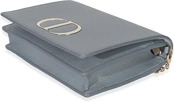 Dior 30 Montaigne Pouch Women's bags Unspecified Calfskin Micro Silver New