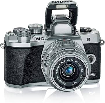 OM SYSTEM OM-D E-M10 Mark IIIs Silver Digital Cameras New w/ 14-42mm Kit