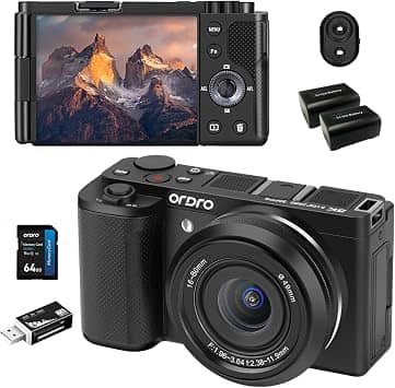 ORDRO G930 Digital Cameras Black New Body Only