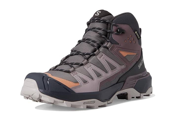 Salomon X Ultra 360 Mid GTX Sneaker Purple Full Size Run New