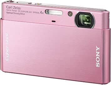 Sony DSC T77 Digital Cameras pink New Body Only