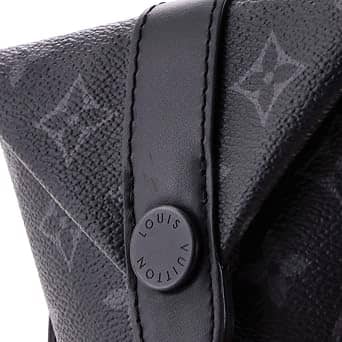 Louis Vuitton Envelope Pouch Women's bags Unspecified Black Monogram New