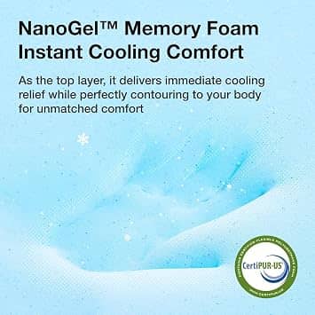 Novilla NAMMWV17 Mattresses New Full 10"