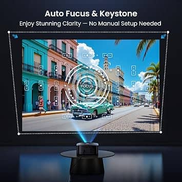 Happrun Smart Projector J7 Pro Projectors New