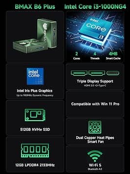Bmax B6 Plus Computers New
