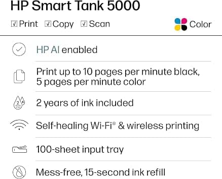 HP ST 5000 AIO Printers New