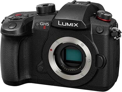 Panasonic LUMIX GH5 II Digital Cameras Black New Body Only