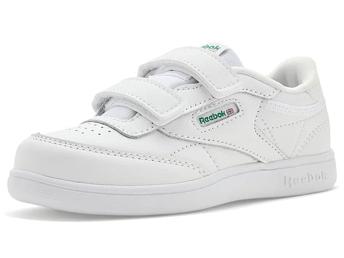 Reebok Club C 2V Sneaker White Full Size Run New