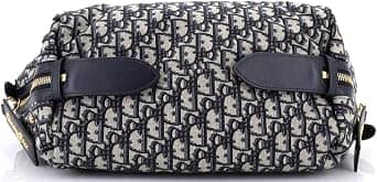Dior D-Journey Shoulder Bag Women's bags Small White Calfskin Gold New
