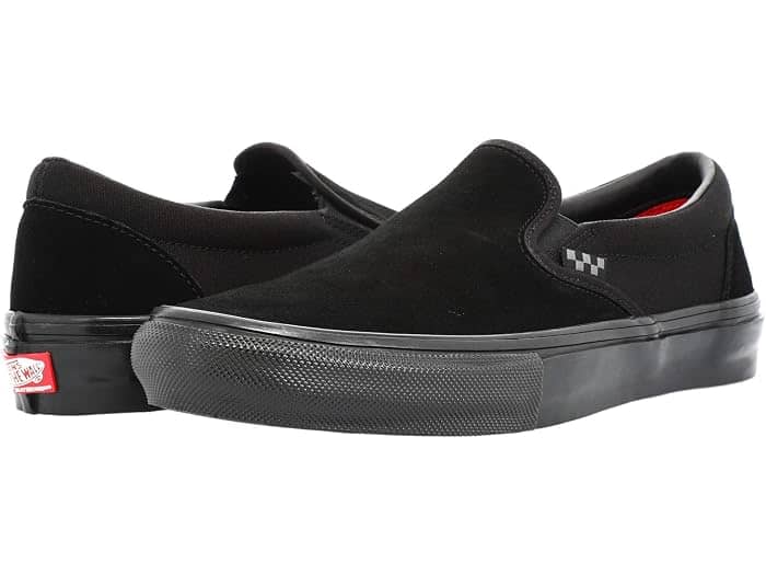 Vans Skate Slip-On Sneaker Black Full Size Run New
