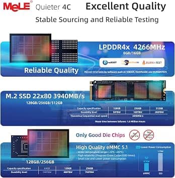 MeLE Quieter 4C Computers New