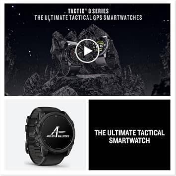 Garmin tactix 8 – 51 mm, AMOLED Smartwatches Black 51mm New