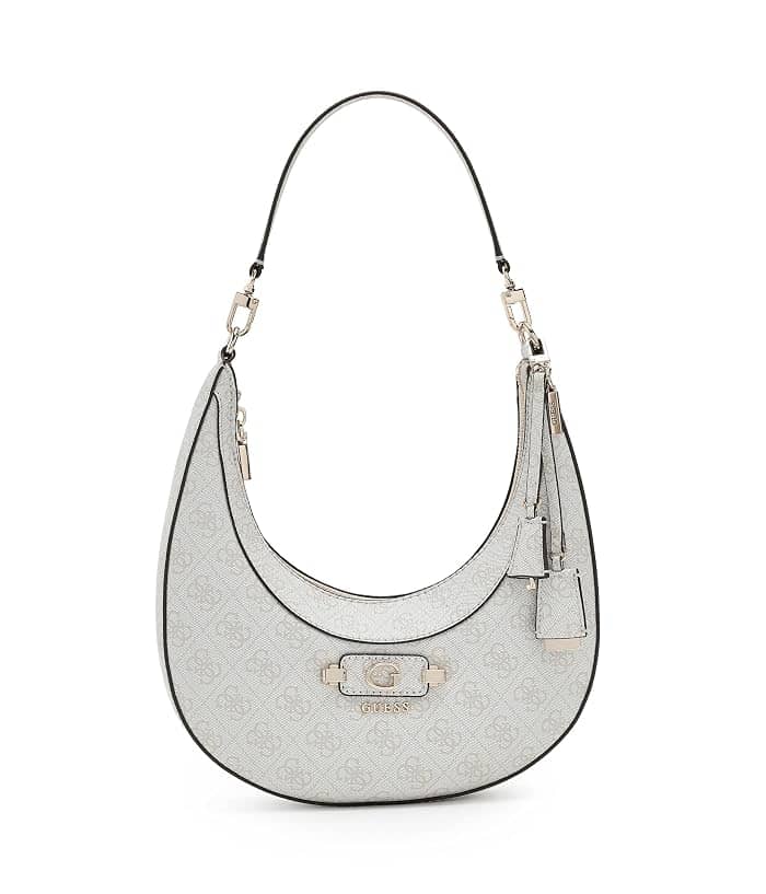 Guess Lindsey Women's bags Ivory Faux Leather Hobo New