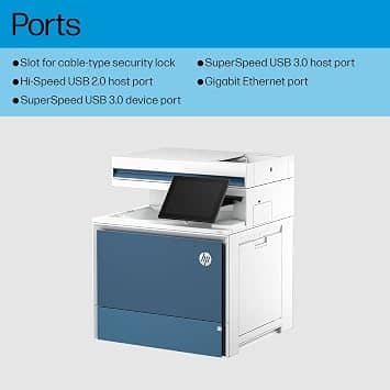 HP Color LaserJet Ent MFP 5800dn Printers Refurbished - Excellent