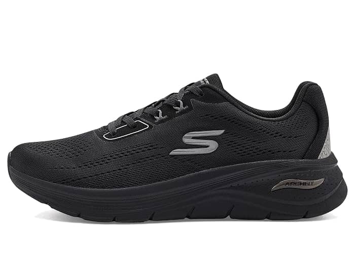 Skechers Arch Fit 3.0 Sneaker Black Full Size Run New