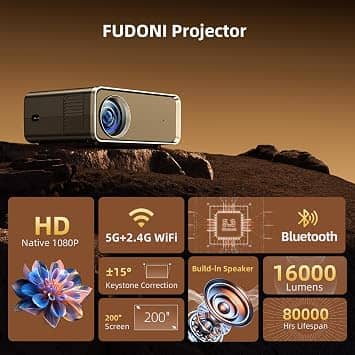 FUDONI GC666 Projectors New