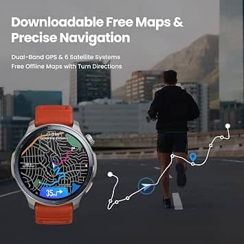 Amazfit A2430 Smartwatches Black 47mm New