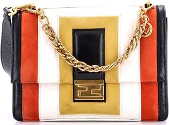 Fendi Kan U Shoulder Bag Women's bags Small Black Calfskin (Smooth Leather) New
