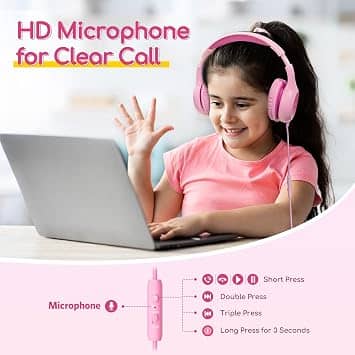 EarFun K1 Headphones & Earbuds Pink New