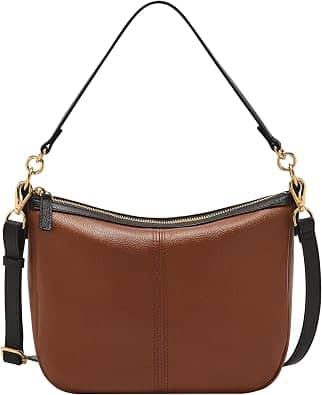 Fossil Jolie Crossbody Women's bags Small Black Leather New
