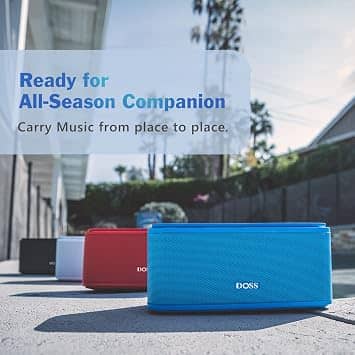 DOSS Soundbox Portable Bluetooth Speakers Black New