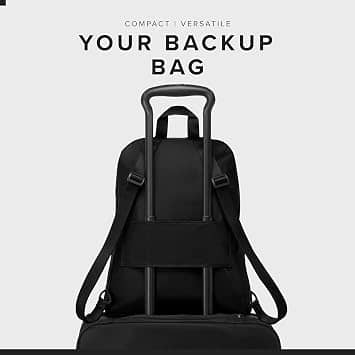 Tumi Just In Case Backpack Women's bags One Size Black Unspecified New