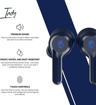 Skullcandy S2SSW Headphones & Earbuds Indigo New