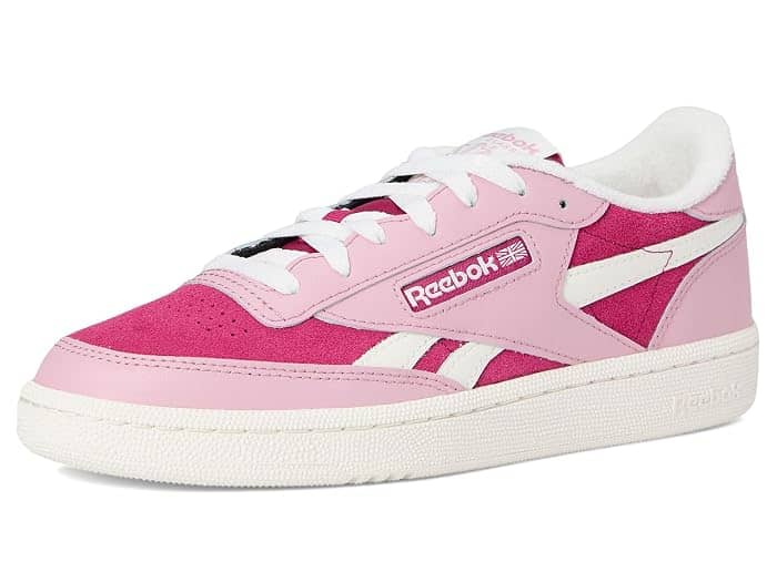 Reebok Club C Revenge II Sneaker Pink Full Size Run New
