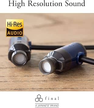 Final E1000C Headphones & Earbuds Black New
