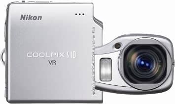 Nikon COOLPIX S10 Digital Cameras Silver New Body Only