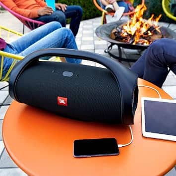 JBL Boombox Portable Bluetooth Speakers Black New
